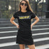 Techno Revolt T-Shirt in schwarz für Frauen